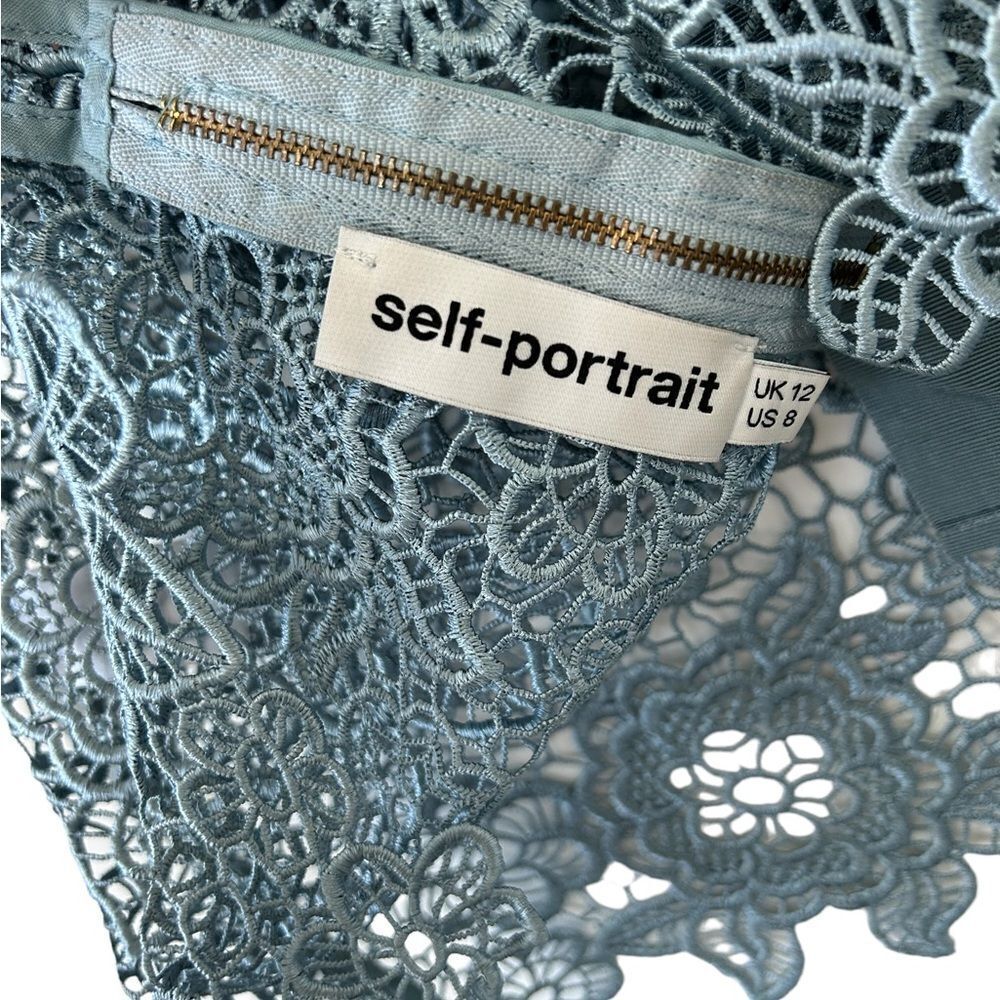 Self Portrait Lace Open Back Top - Picture 6 of 7